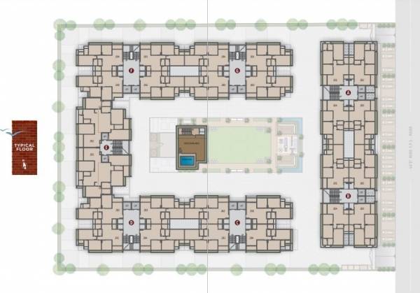  skypark Dummy Tower Cluster Plan