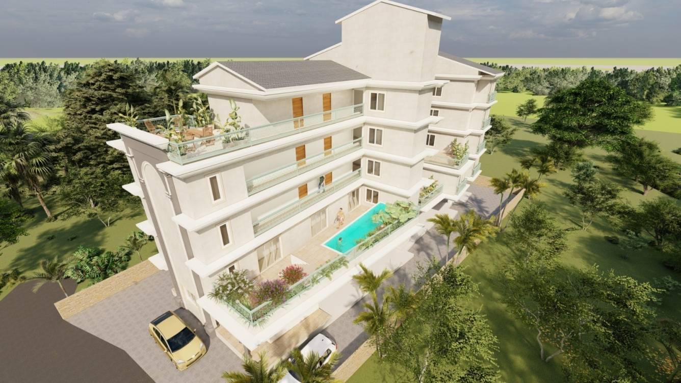  apartments studio Elevation