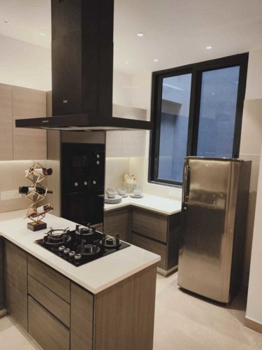  floor-with-terrace-sushant-lok-1 Kitchen