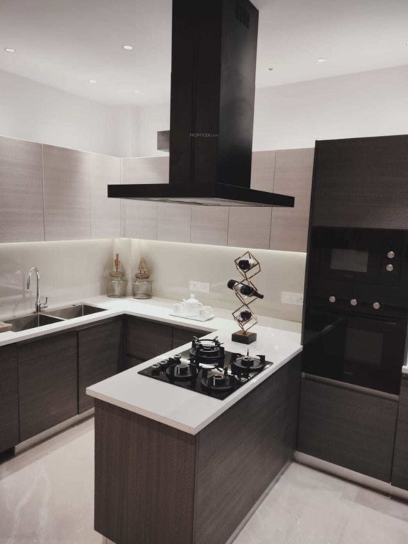  floor with terrace sushant lok 1 Kitchen