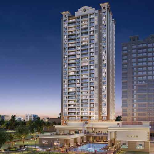 Elevation kukreja-anandam-world-city-tower-h-and-m Elevation