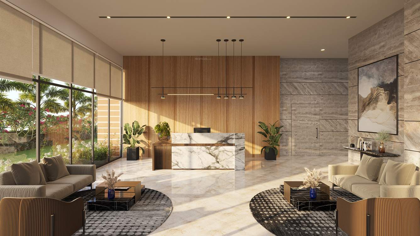  kukreja anandam world city tower h and m Entrance Lobby