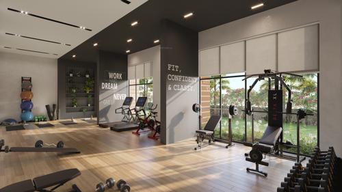  kukreja-anandam-world-city-tower-h-and-m Gymnasium