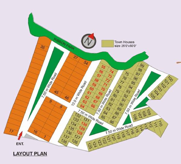  signature-park Layout Plan