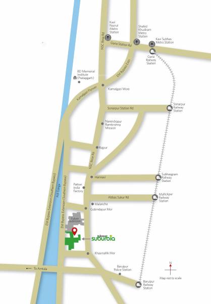  siddha-suburbia Location Plan