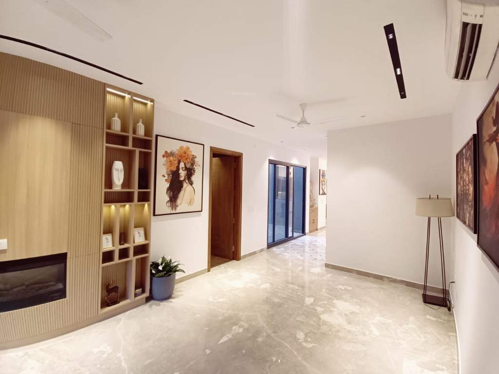  floor with basement sushant lok 1 Living Area