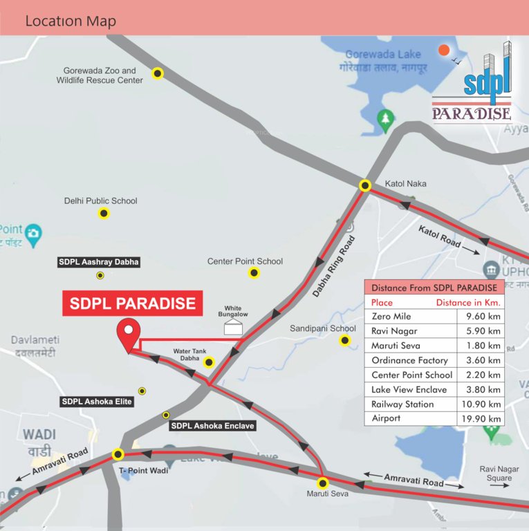  sdpl paradise Location Plan