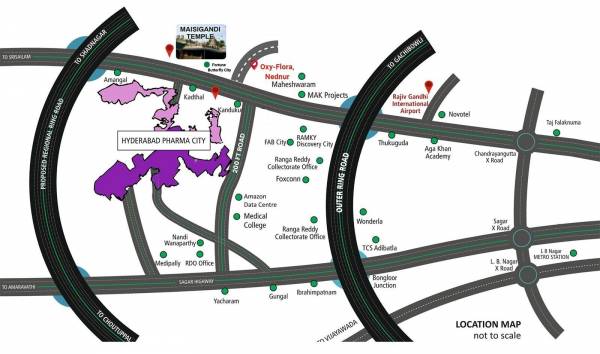  oxy-flora Location Plan