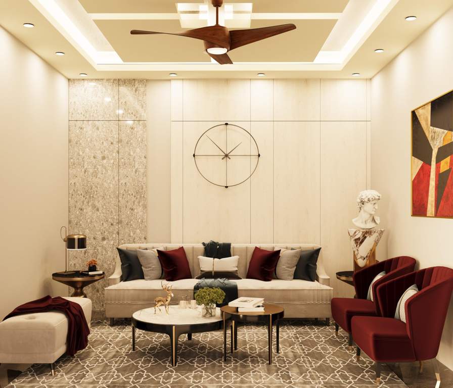  365 sq yard gupta ji associate Living Area