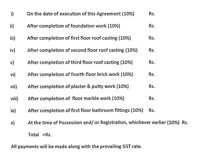 deb-royal-residency Construction Linked Payment (CLP) Payment Plan