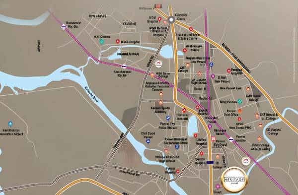  heritage Location Plan