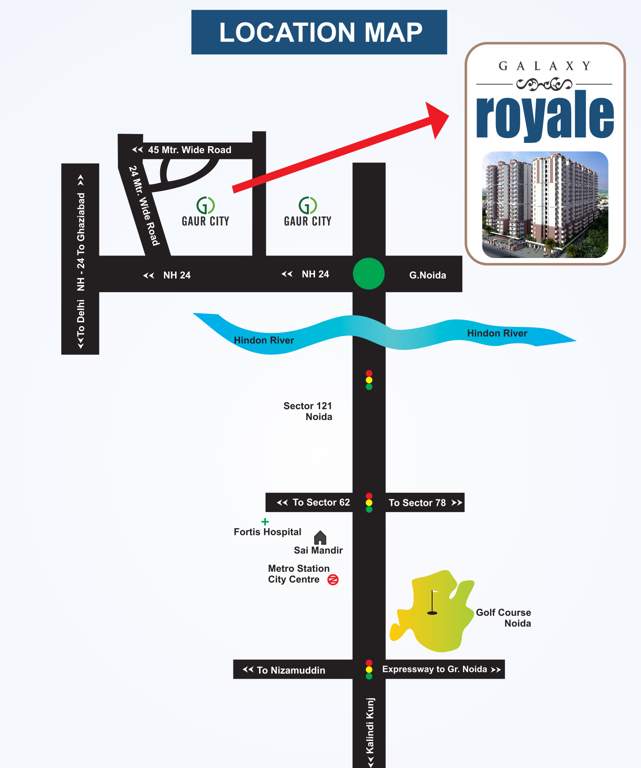  royale phase 1 towers a keshav b gokul csc Location Plan