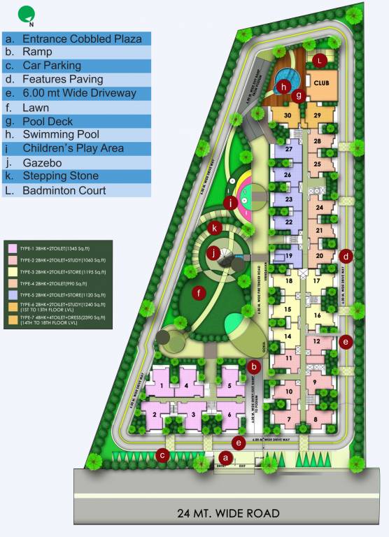  royale phase 1 towers a keshav b gokul csc Master Plan