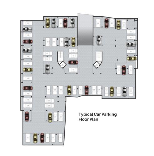  red-oaks-apartment Red Oaks Apartment Cluster Plan for ground Floor