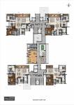  platinum Block A And B Cluster Plan for 2nd Floor