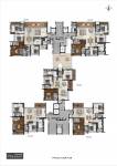  platinum Block A And B Cluster Plan for Typical Floor