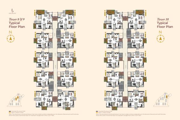 Tower 8 Cluster Plan the-legacey-by-ananda-homes Tower 8 Cluster Plan