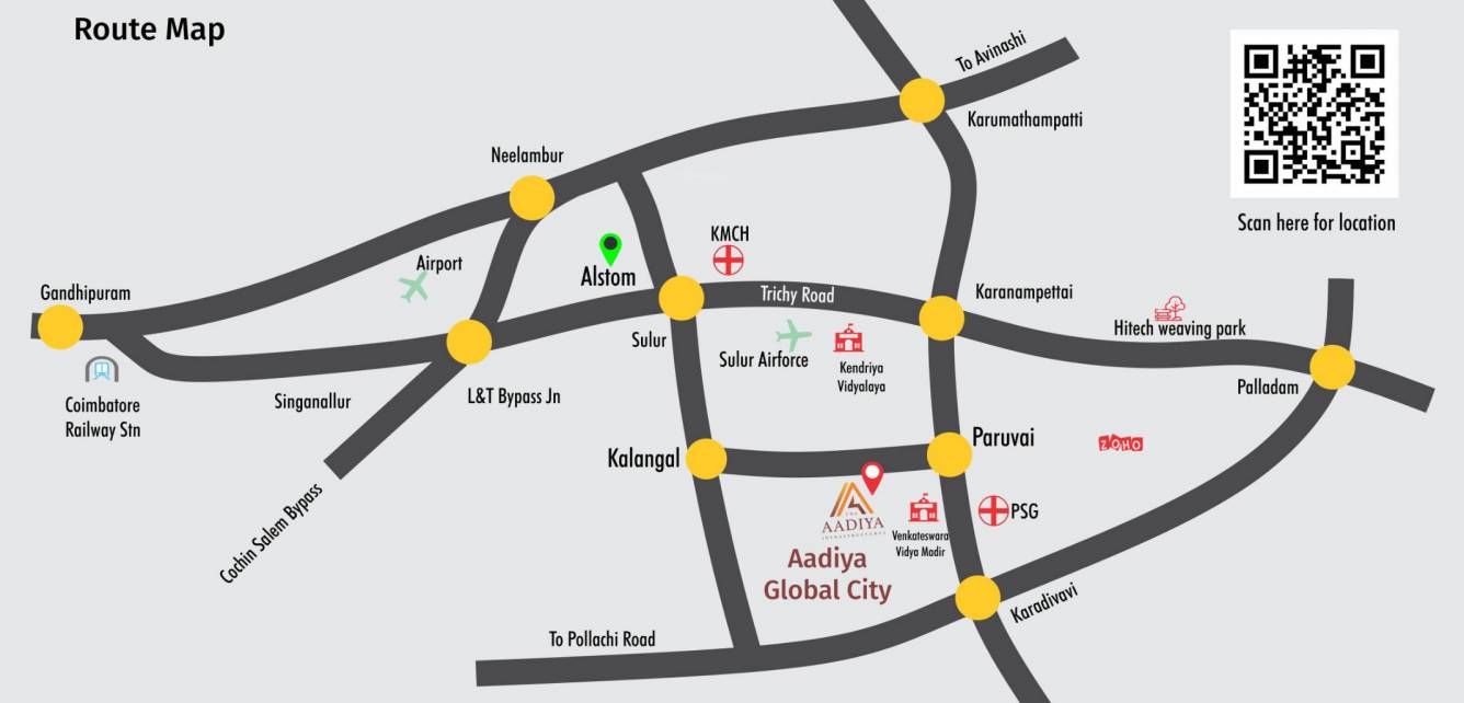  global city Location Plan