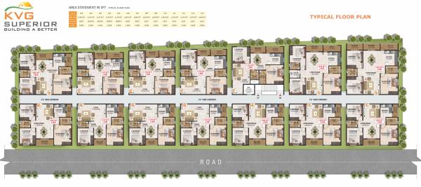  superior KVG Superior Cluster Plan from ground to 4th Floor