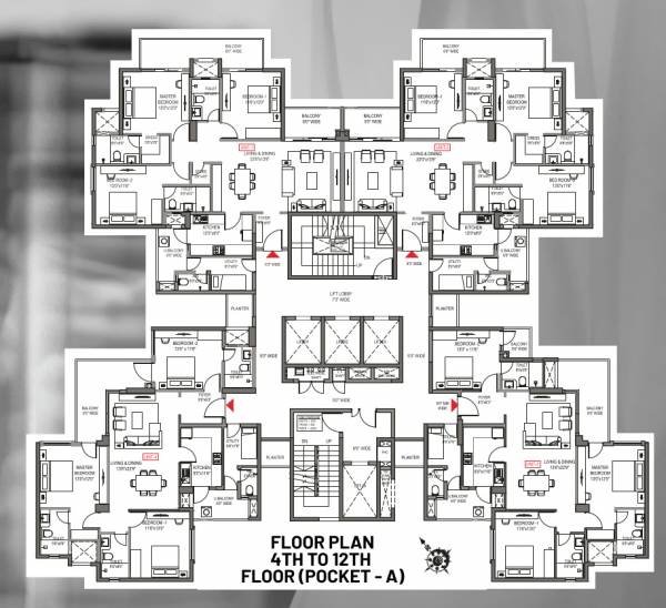  corp-sky1 Alpha Corp Sky1 Pocket A Cluster Plan