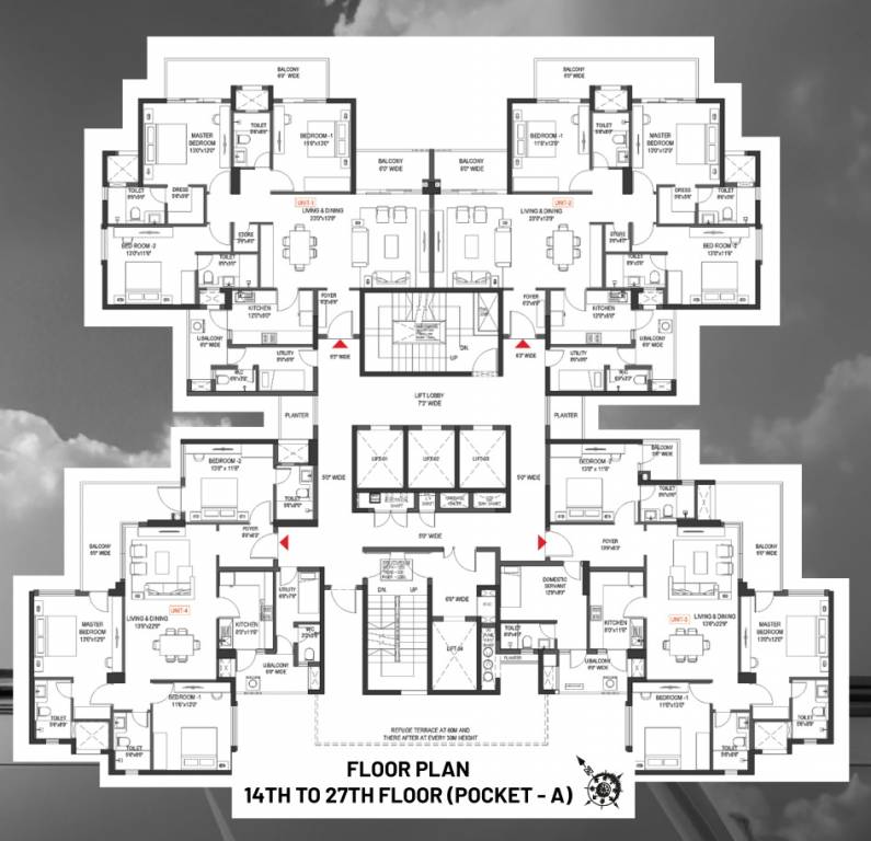  corp sky1 Alpha Corp Sky1 Pocket A Cluster Plan