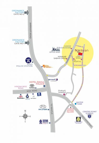 Location Plan shree-narayan-enclave Location Plan