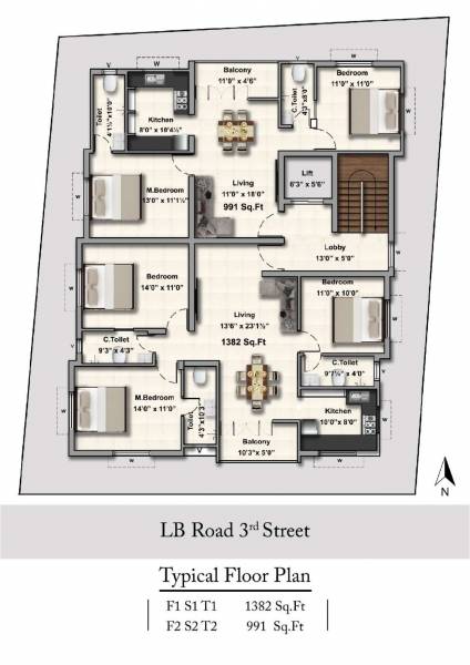 palladium Palladium Cluster Plan from 1st to 3rd Floor