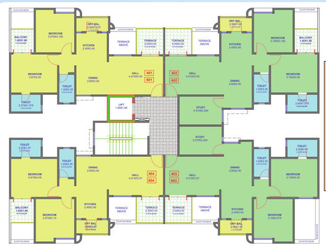  dreams rakshak Dreams Rakshak Wing F Cluster Plan