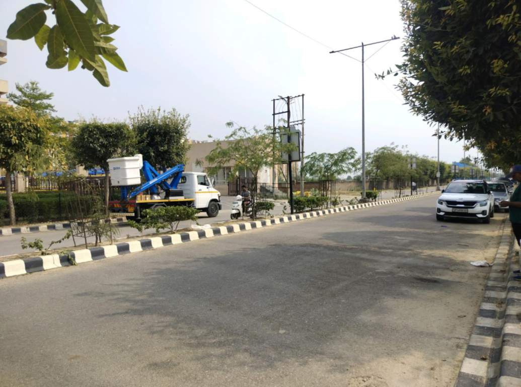 city residential plots Internal Roads & Footpaths
