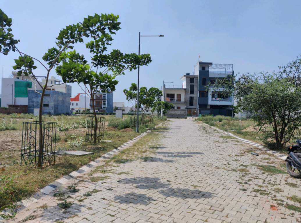 city residential plots Internal Roads & Footpaths