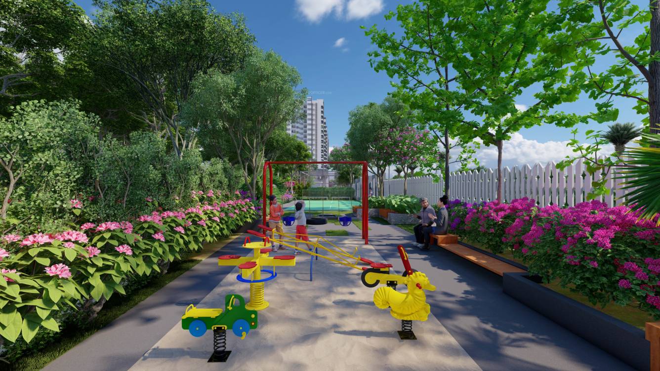 green meadows Children's play area