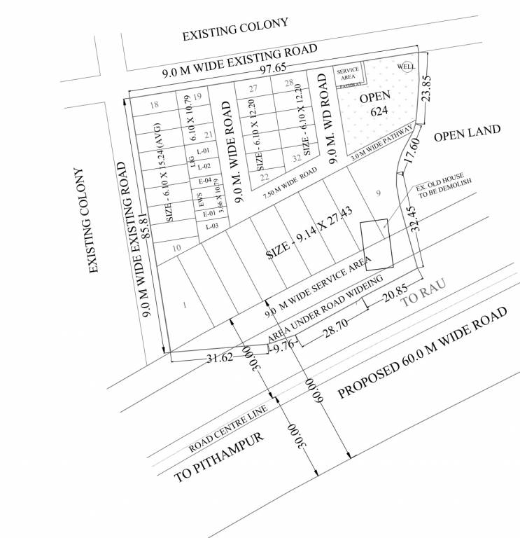  parth town Layout Plan