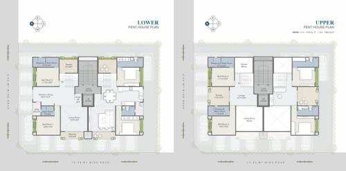  nand-22 Shree Nand 22 Cluster Plan for 6th Floor