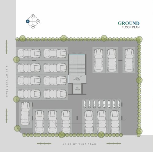  nand-22 Shree Nand 22 Cluster Plan for ground Floor