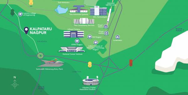  kalpataru-ardene Location Plan
