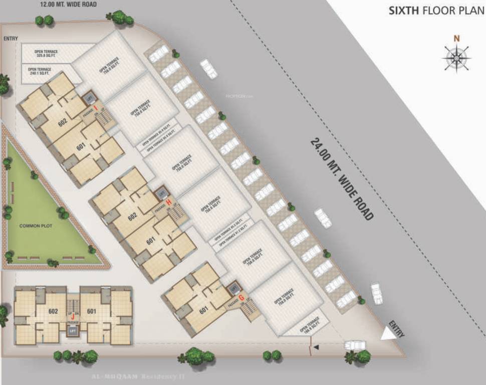  al muqaam Cluster Plan For 6th Floor