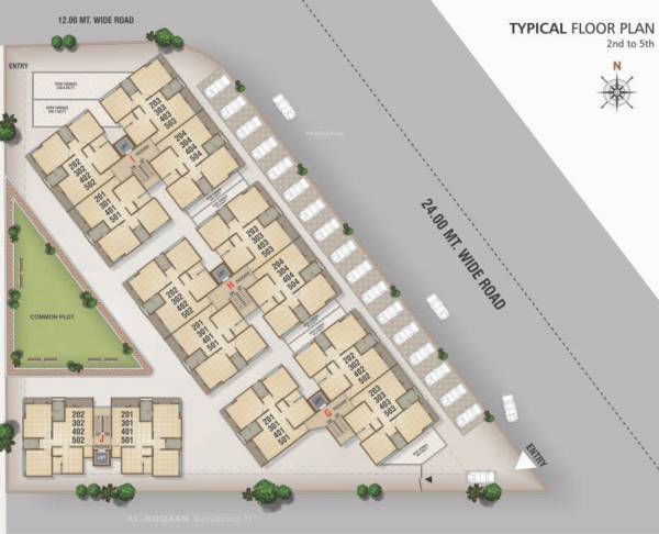 Cluster Plan For 7th Floor al-muqaam Cluster Plan For 7th Floor