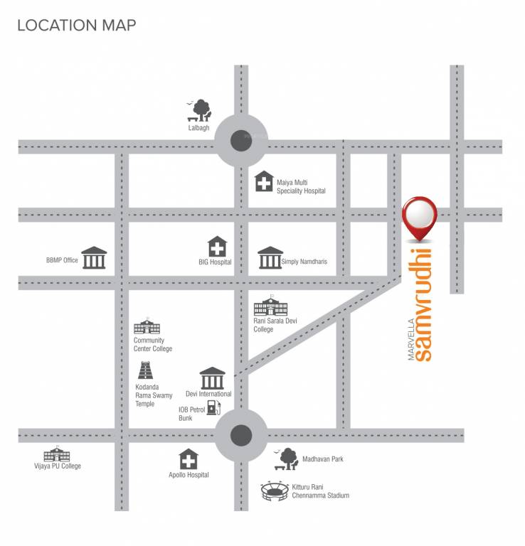  samvrudhi Location Plan