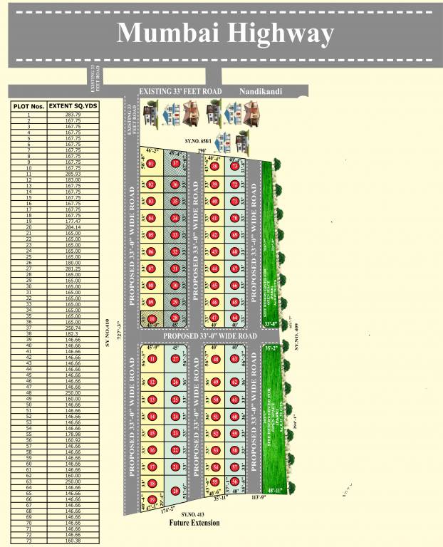  highway pride Layout Plan