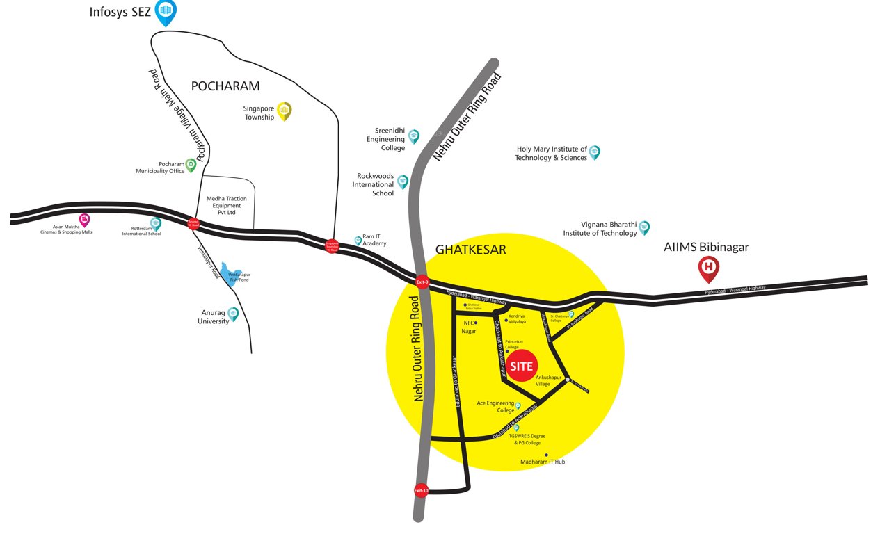  green city Location Plan