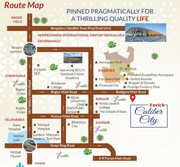  caliber-city Location Plan