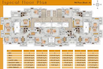 Block B Cluster Plan For 9th Floor exotica Block B Cluster Plan For 9th Floor