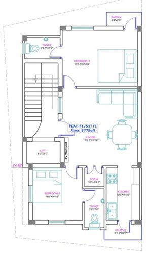 sri-ranga Sri Ranga Typical Cluster Plan