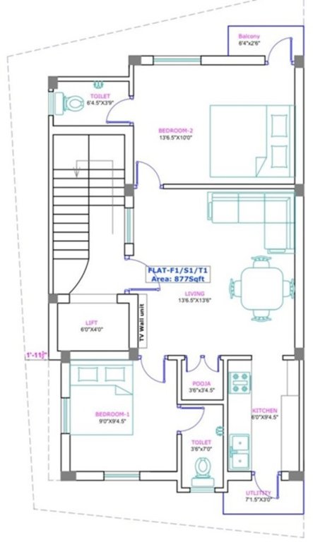  sri ranga Sri Ranga Typical Cluster Plan