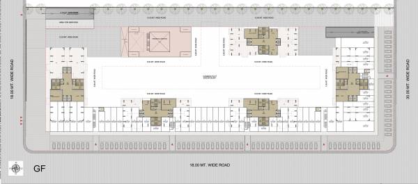 Block A To E Cluster Plan for ground Floor evara Block A To E Cluster Plan for ground Floor