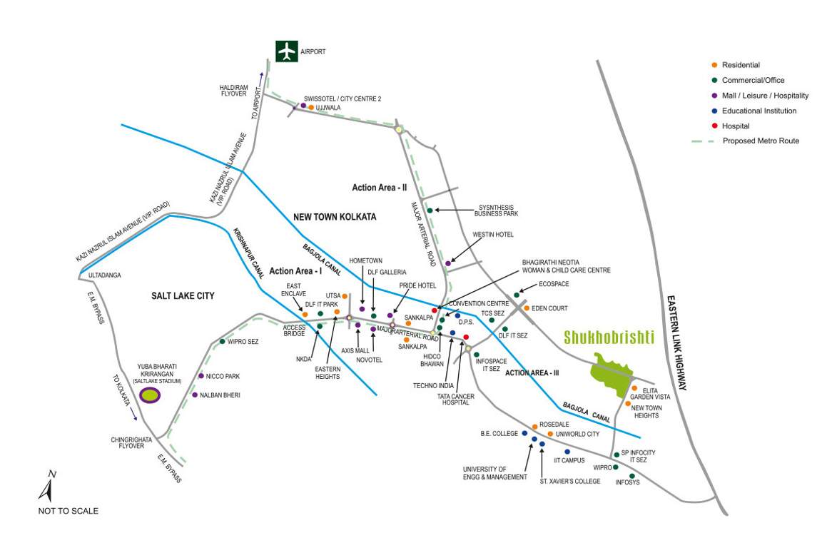  shukhobrishti Location Plan