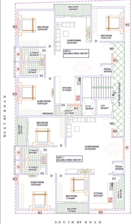  lotus Lotus Cluster Plan For Typical Plan