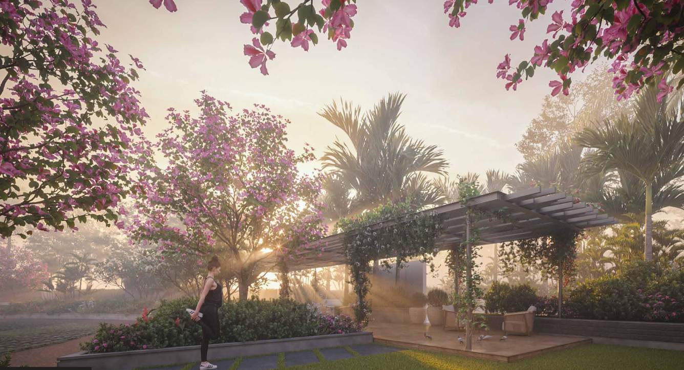  skymarq Yoga/ Meditation Area