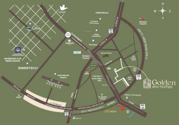  golden-era-homes Location Plan