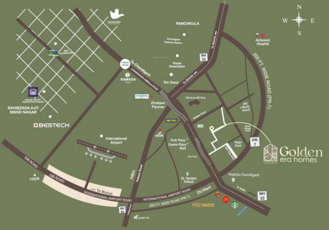  golden era homes Location Plan